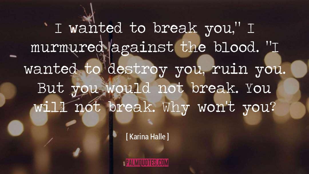 Break The Silence quotes by Karina Halle