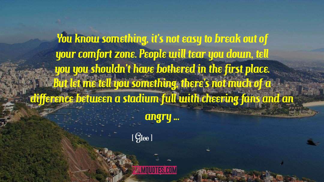 Break Up Inspirational quotes by Glee