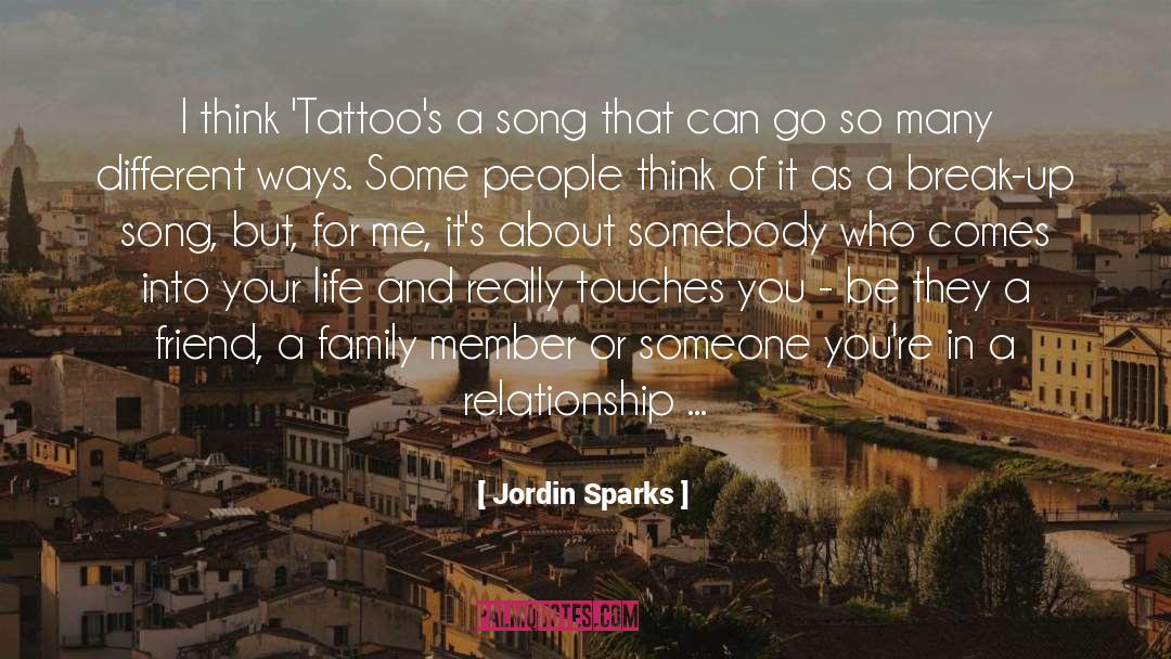 Break Up quotes by Jordin Sparks