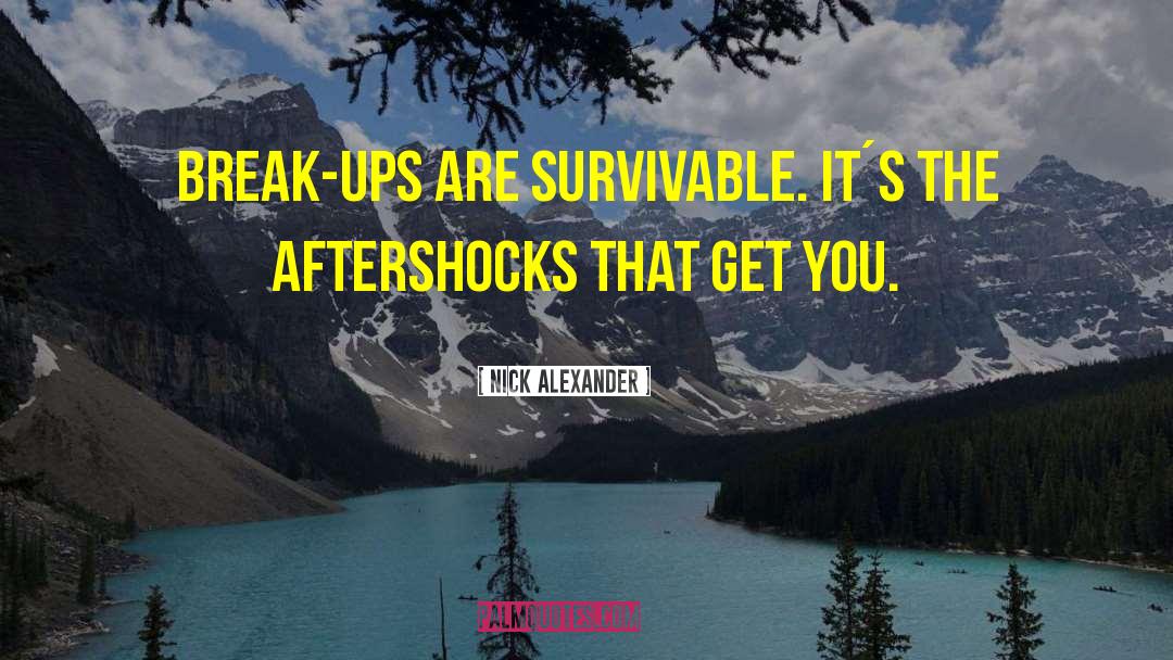 Break Ups quotes by Nick Alexander