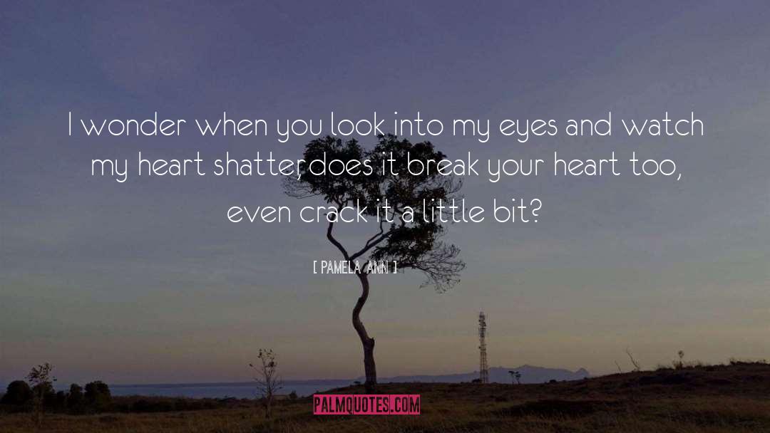 Break Your Heart quotes by Pamela Ann