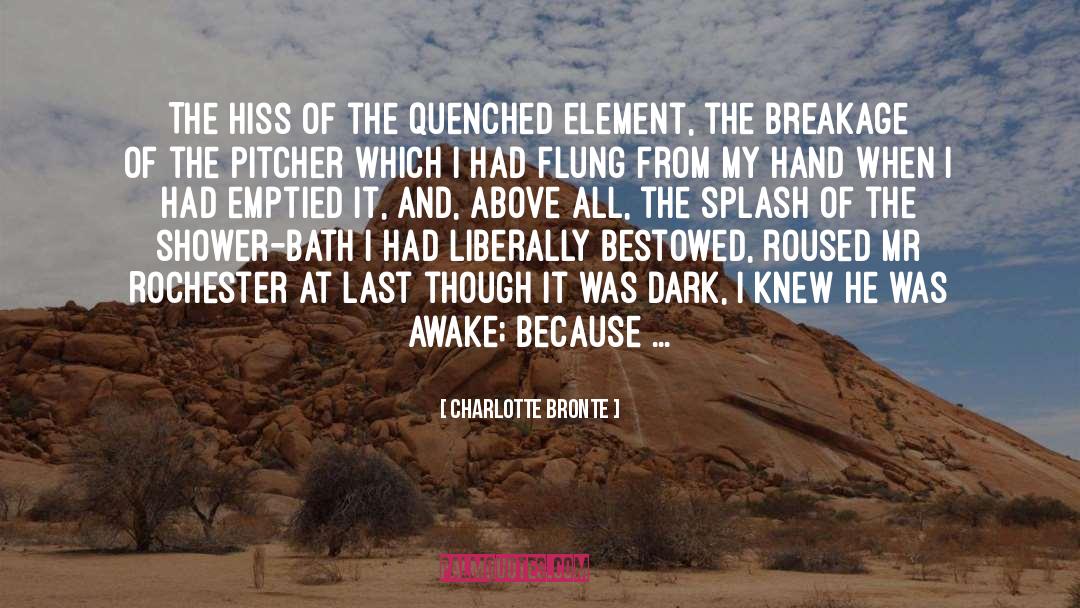Breakage quotes by Charlotte Bronte
