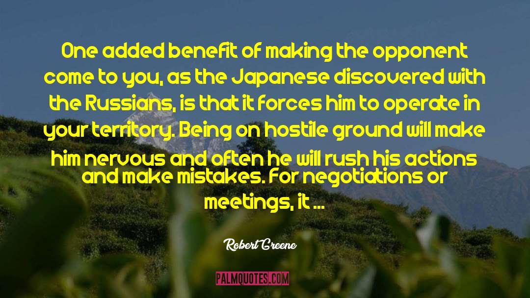 Breakdown Of Negotiations quotes by Robert Greene