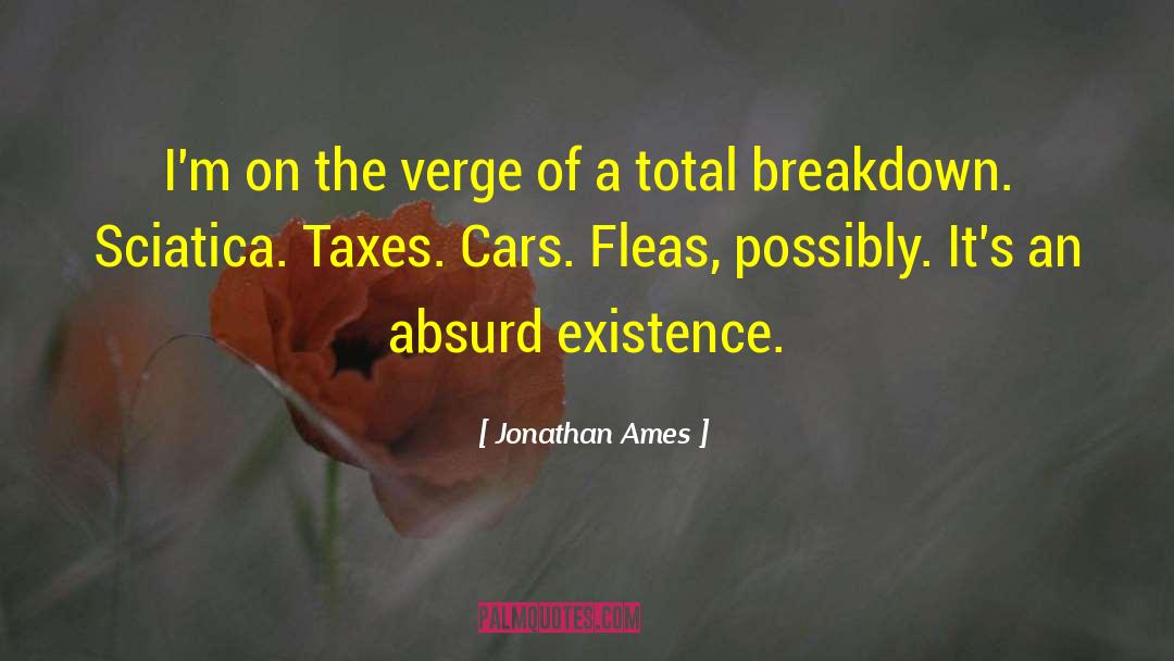 Breakdown quotes by Jonathan Ames