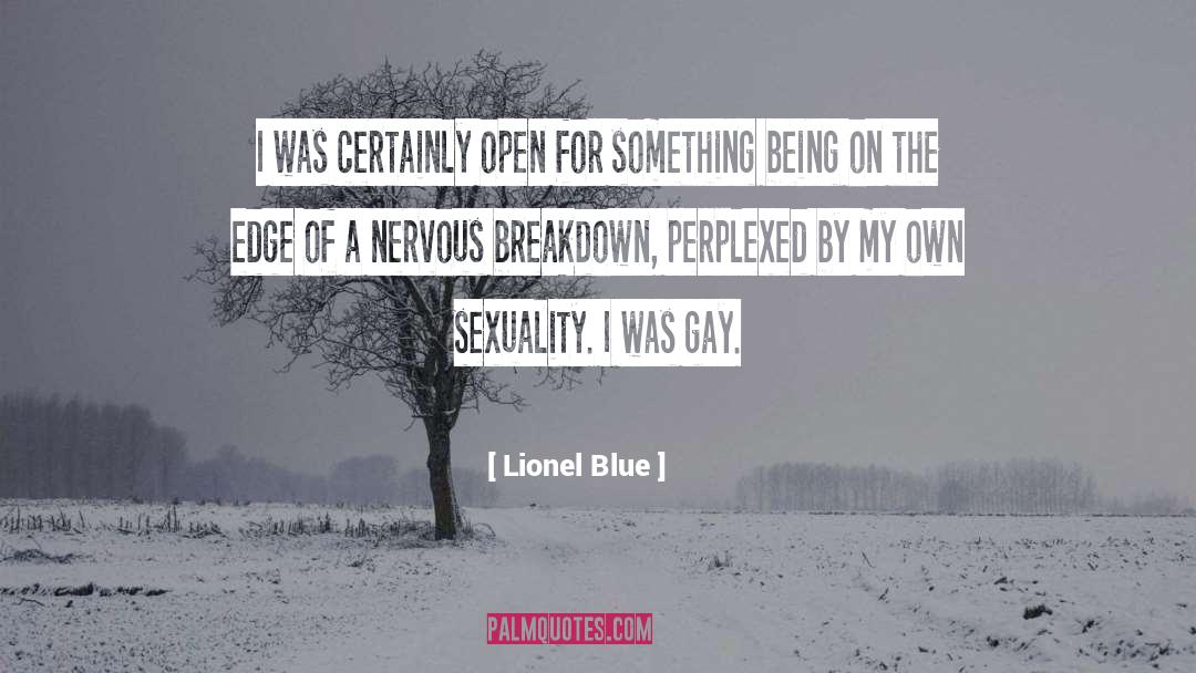 Breakdown quotes by Lionel Blue