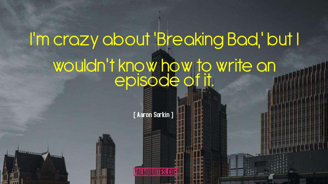 Breaking Bad quotes by Aaron Sorkin