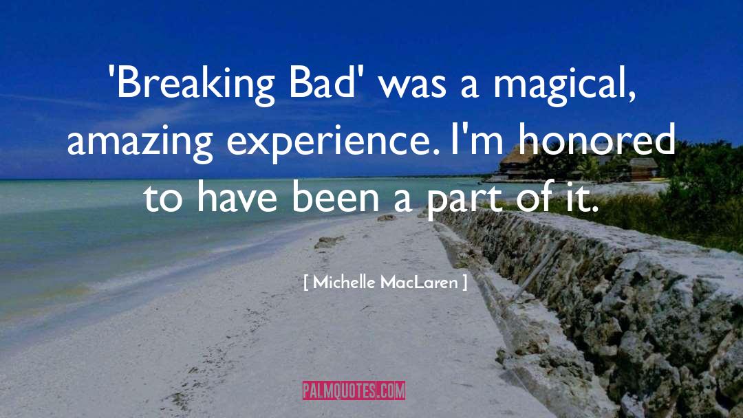 Breaking Bad quotes by Michelle MacLaren