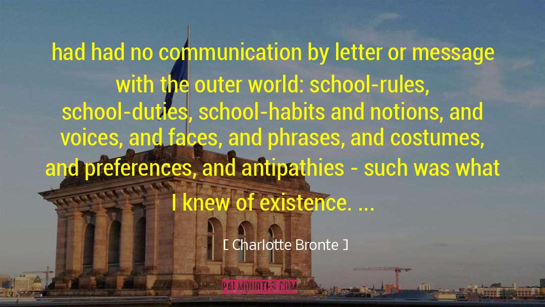 Breaking Habits quotes by Charlotte Bronte