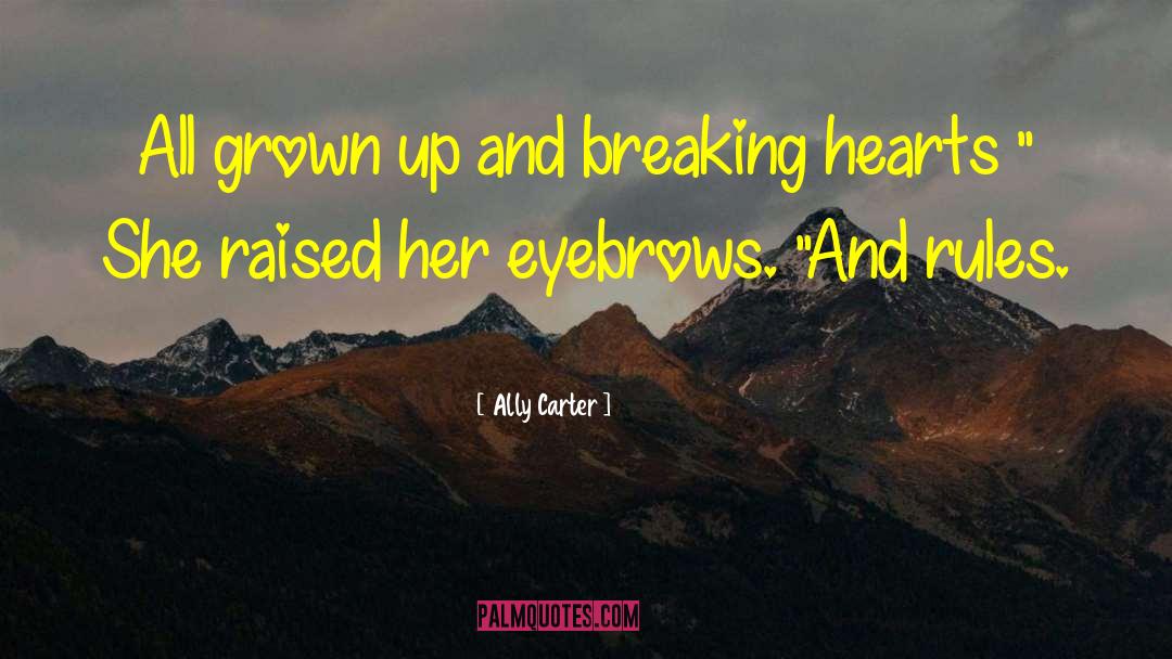 Breaking Hearts quotes by Ally Carter