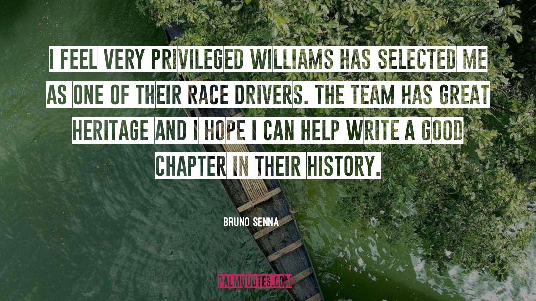 Breaking History quotes by Bruno Senna