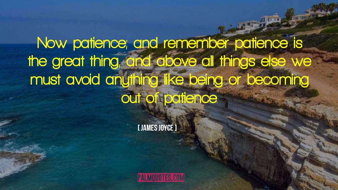 Breaking Point Patience Limit quotes by James Joyce