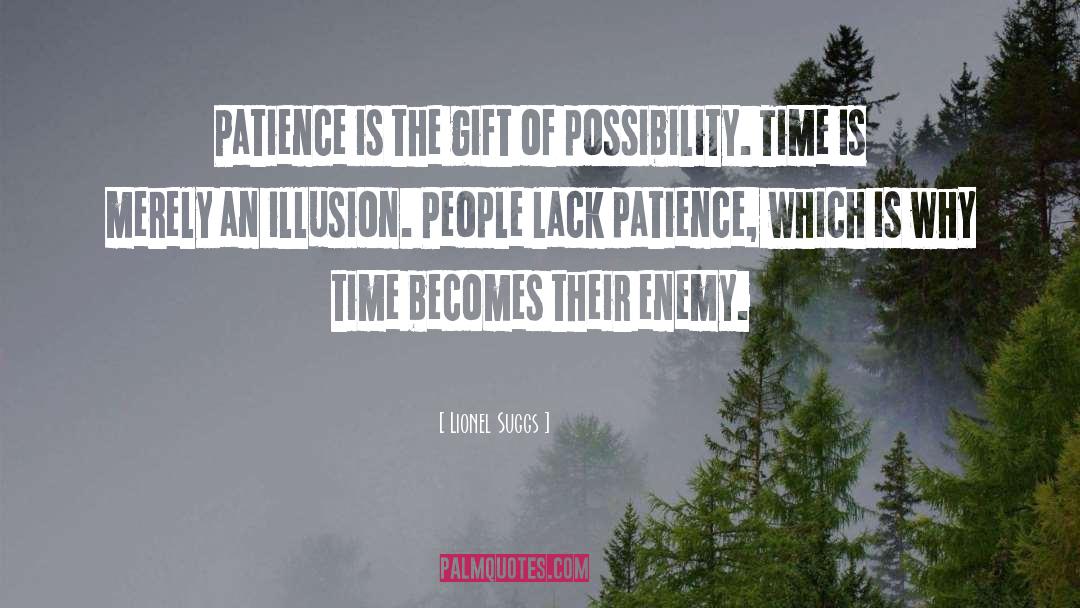Breaking Point Patience Limit quotes by Lionel Suggs