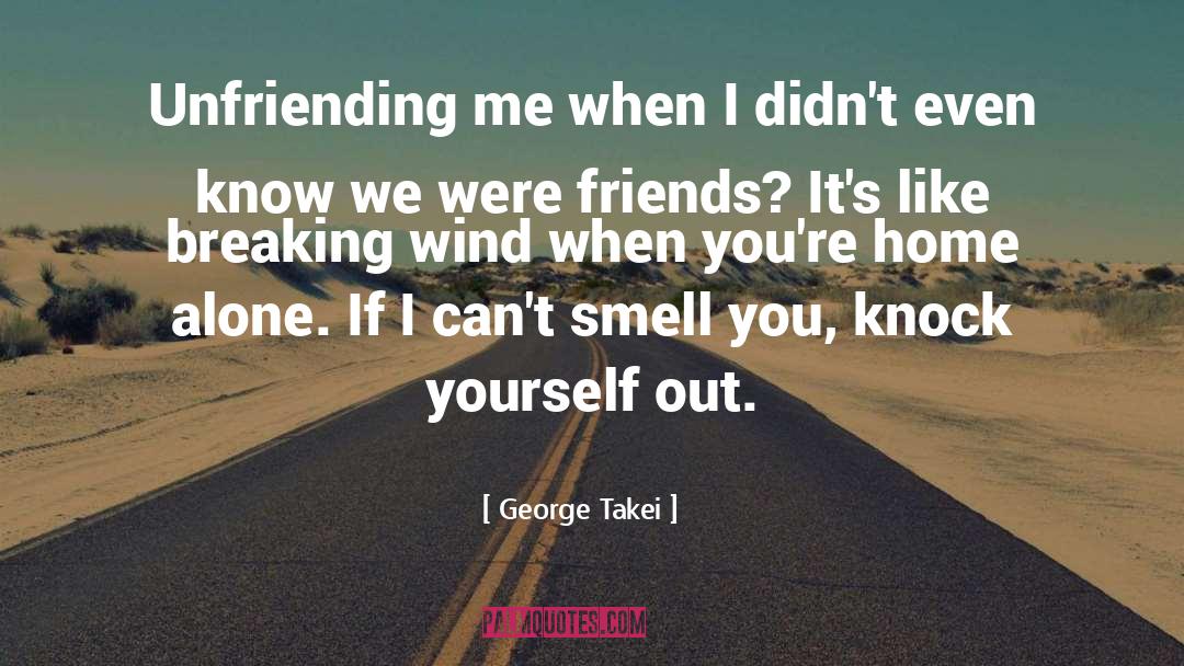 Breaking quotes by George Takei