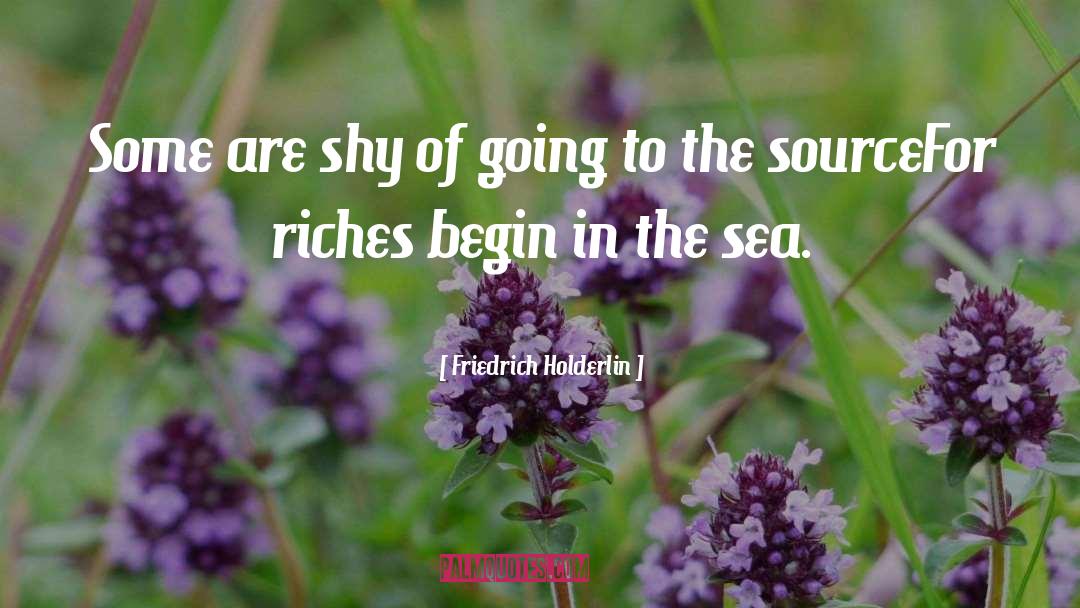 Breaking Sea quotes by Friedrich Holderlin