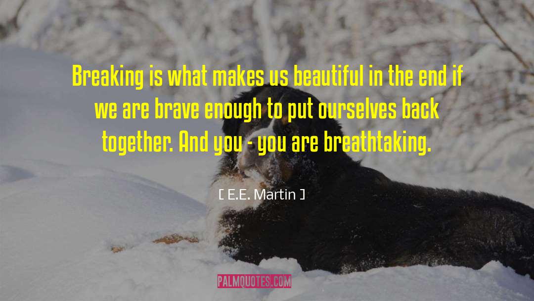 Breaking The Cycle quotes by E.E. Martin