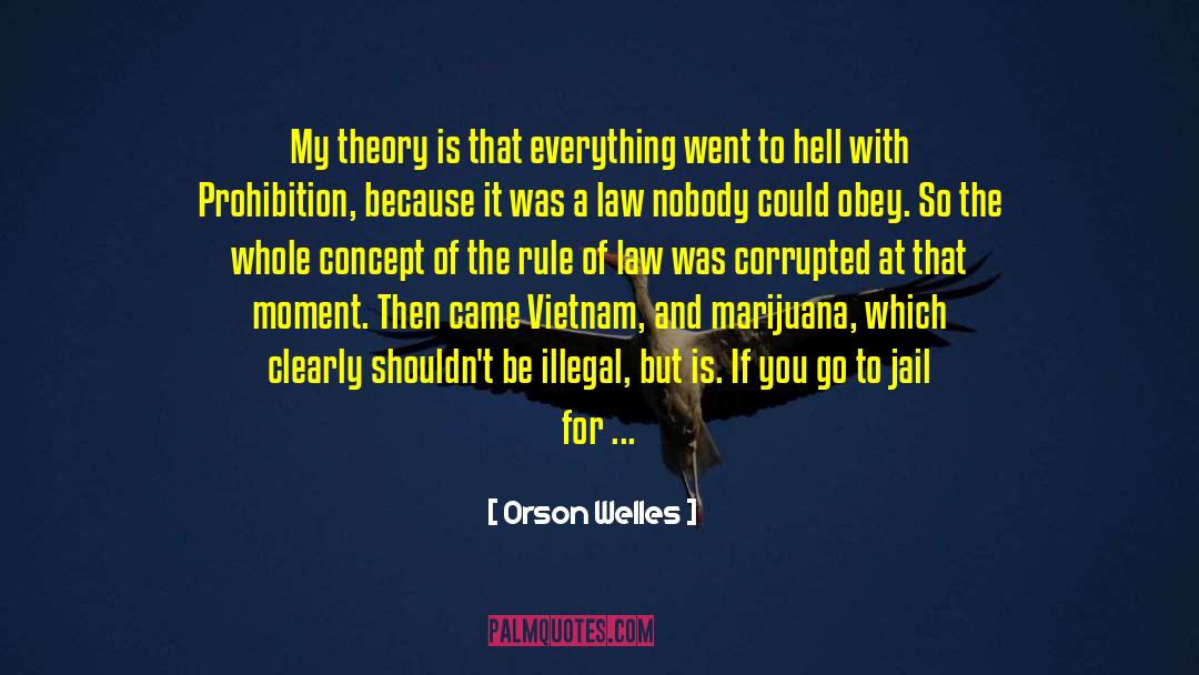 Breaking The Law quotes by Orson Welles