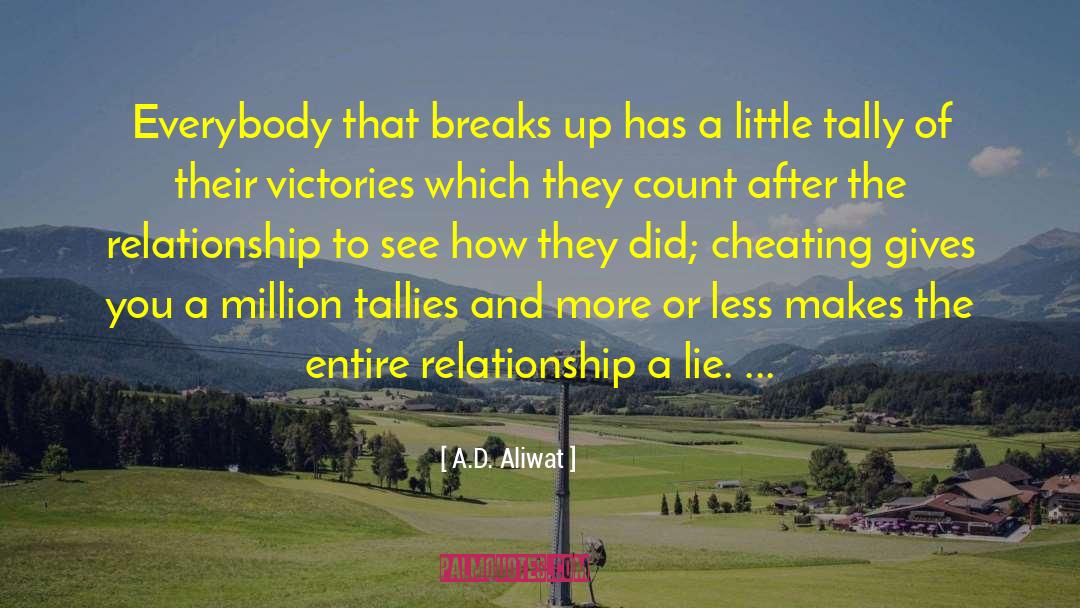 Breaking The Mood quotes by A.D. Aliwat