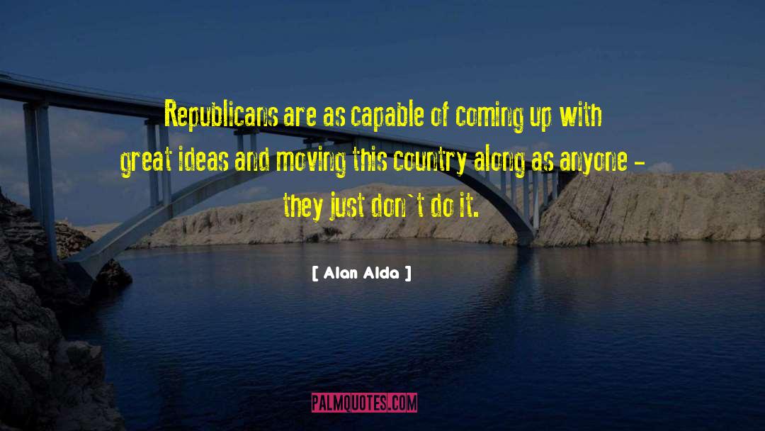 Breaking Up And Moving quotes by Alan Alda