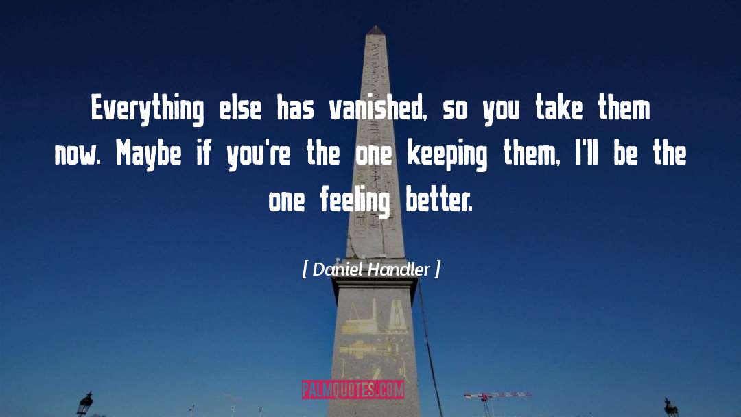 Breaking Up quotes by Daniel Handler