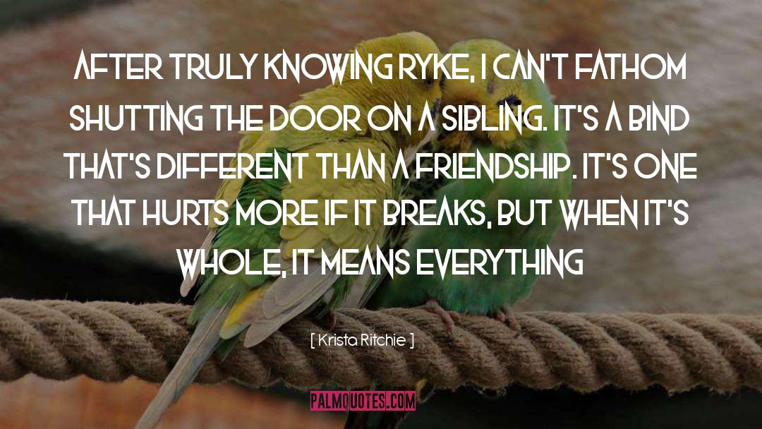 Breaks quotes by Krista Ritchie