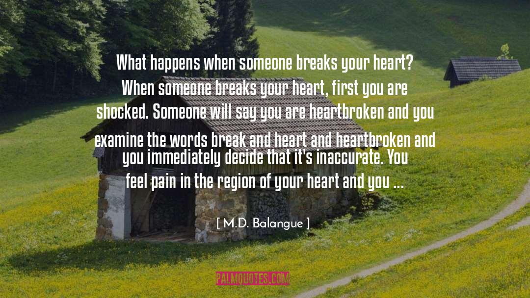 Breaks quotes by M.D. Balangue