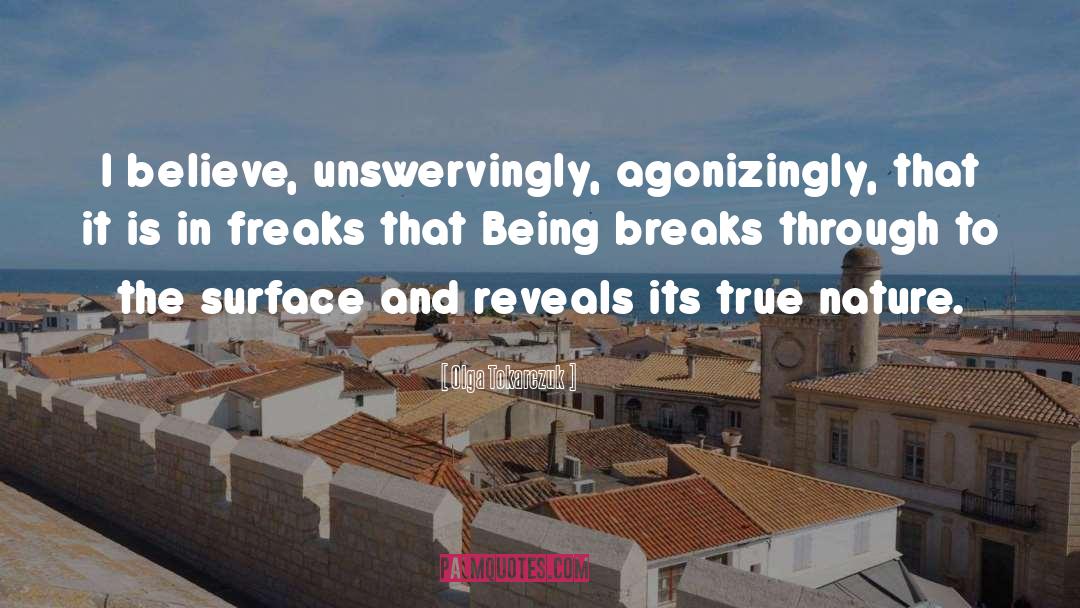 Breaks quotes by Olga Tokarczuk