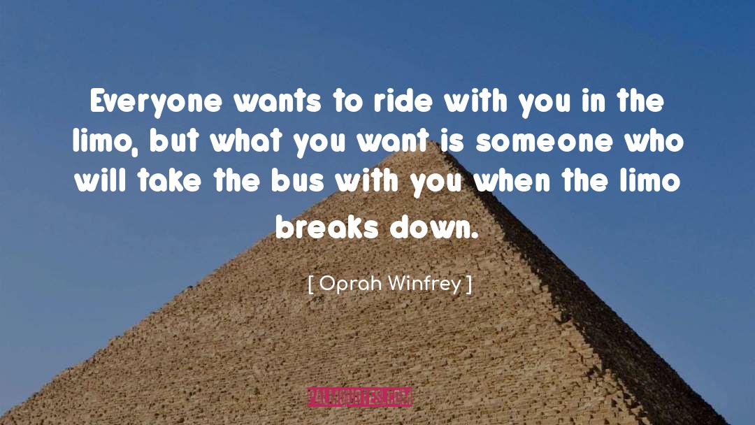 Breaks Up quotes by Oprah Winfrey