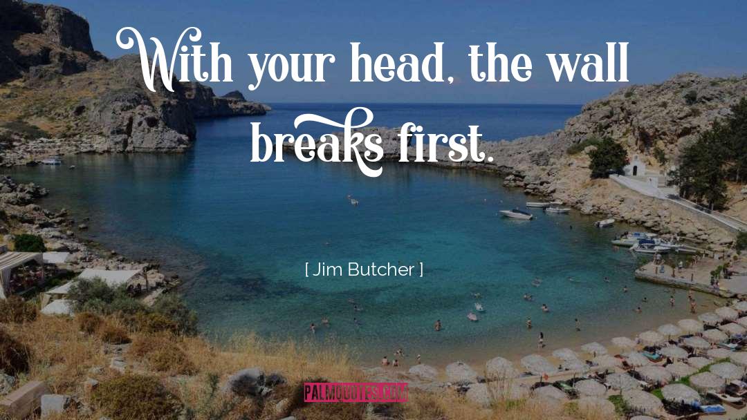 Breaks Up quotes by Jim Butcher