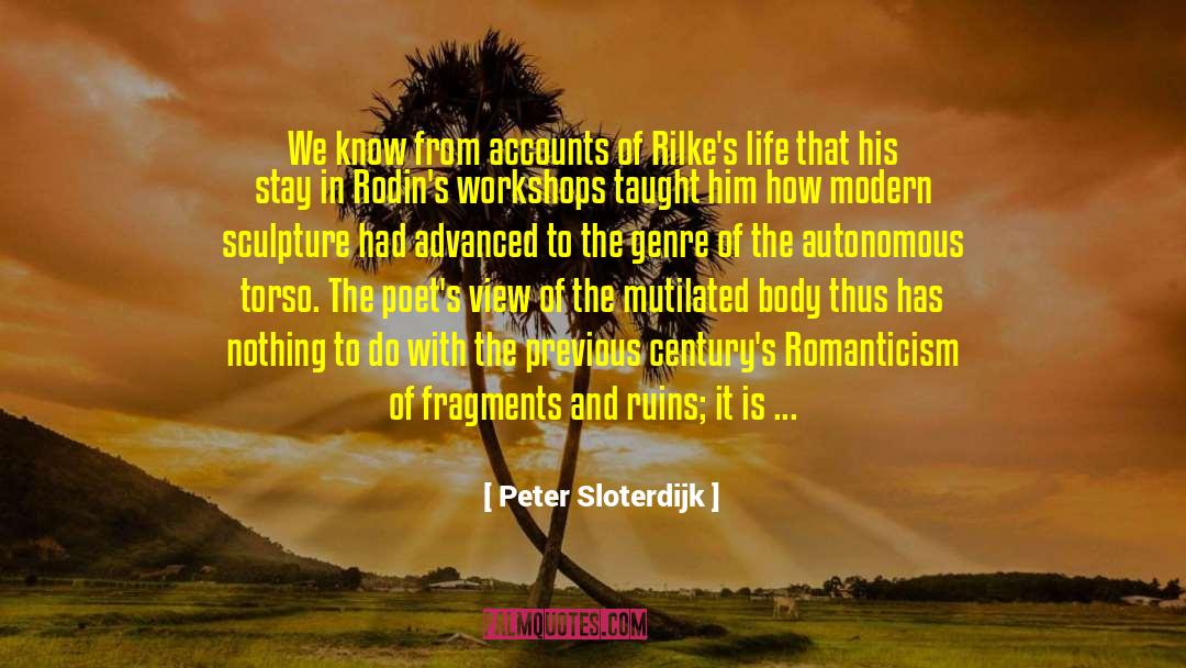 Breakthrough quotes by Peter Sloterdijk