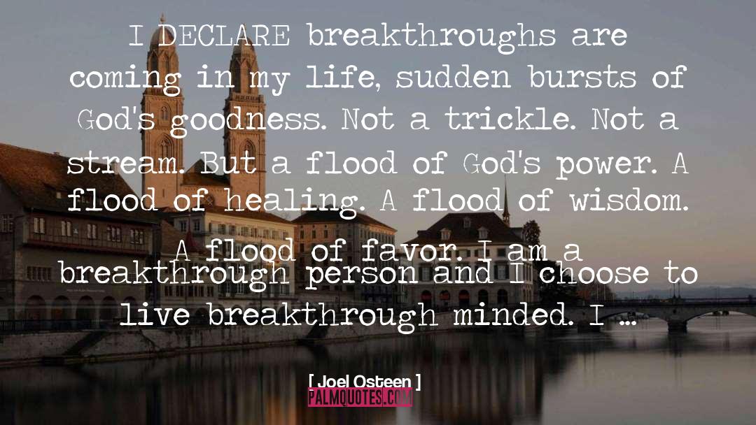 Breakthrough quotes by Joel Osteen