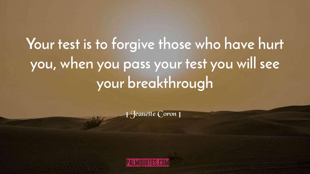 Breakthrough quotes by Jeanette Coron