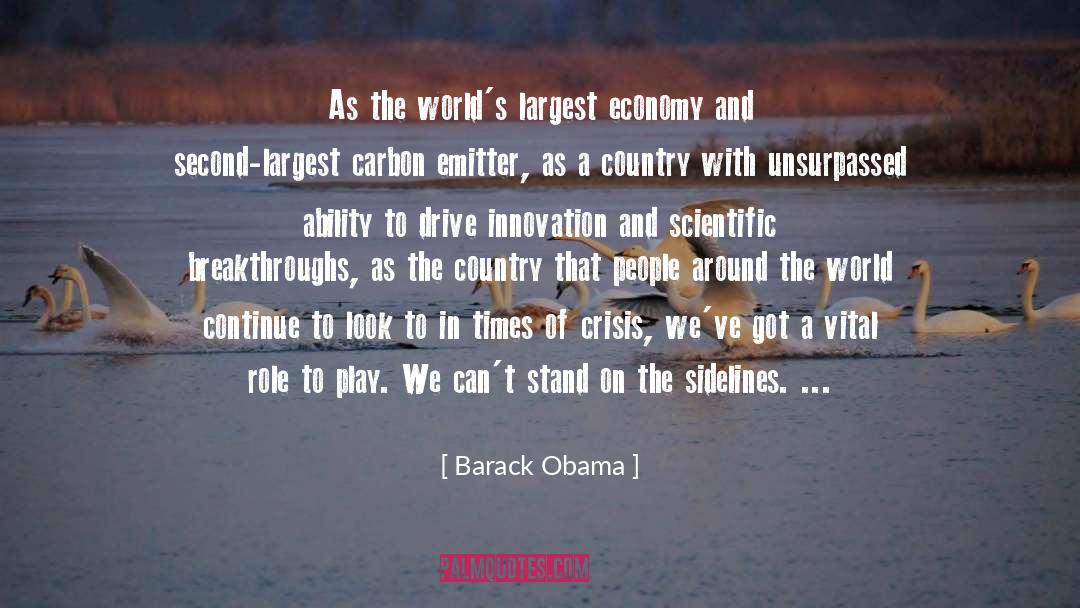 Breakthroughs quotes by Barack Obama