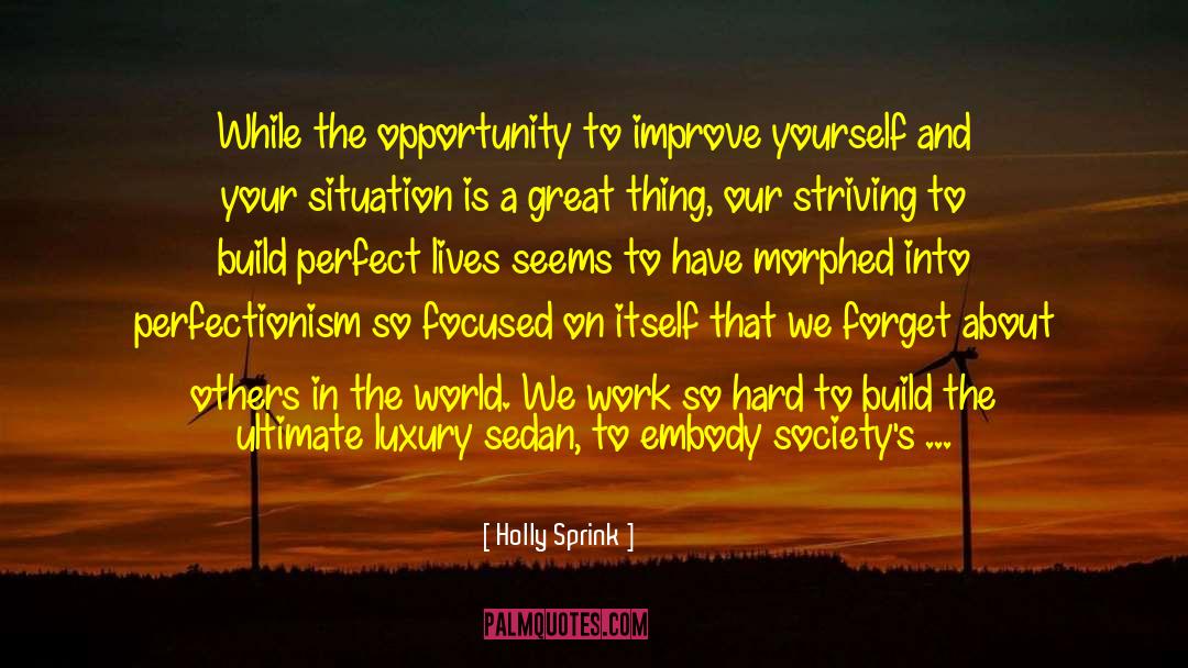 Breakthroughs quotes by Holly Sprink