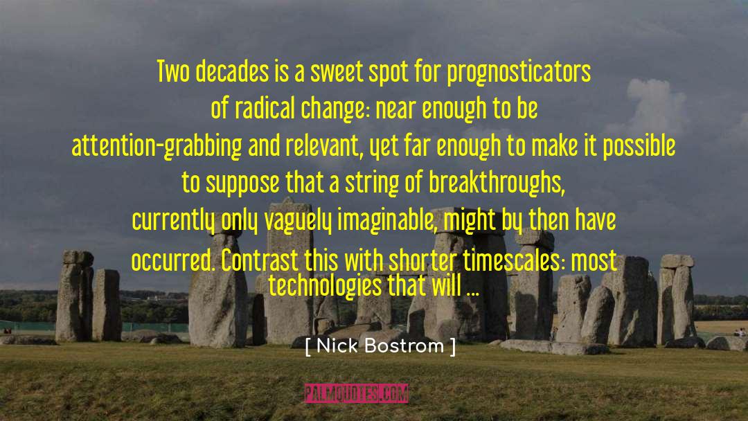 Breakthroughs quotes by Nick Bostrom