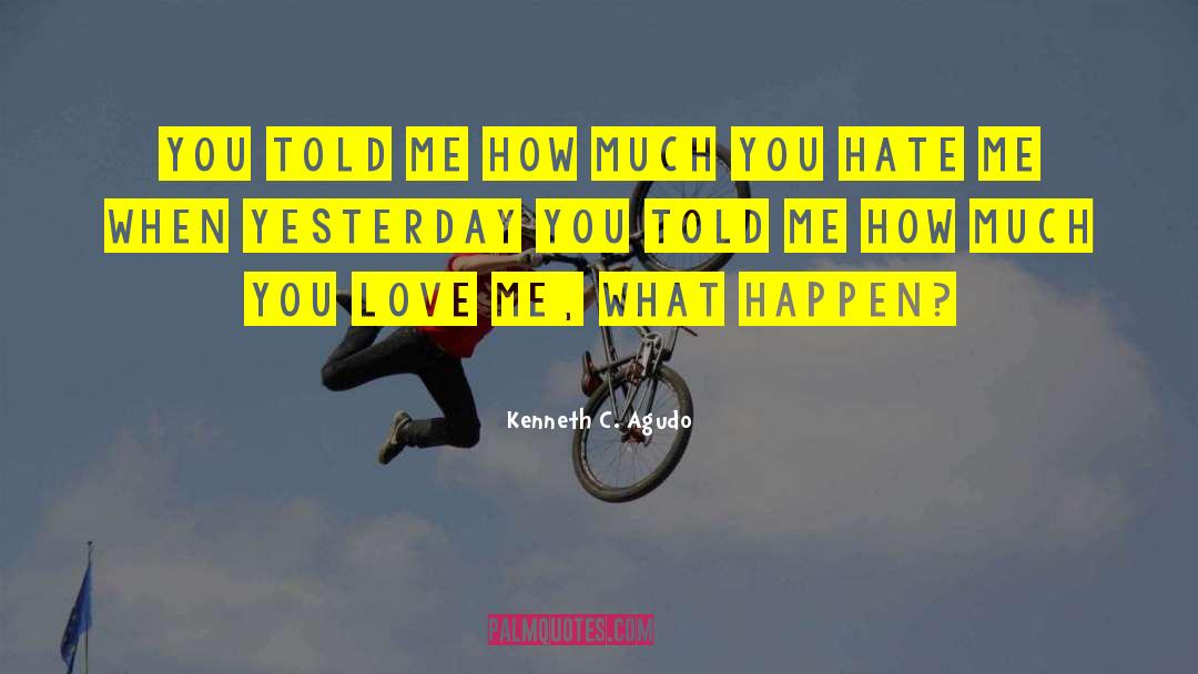 Breakups quotes by Kenneth C. Agudo