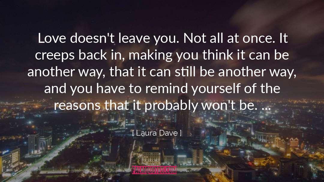 Breakups quotes by Laura Dave
