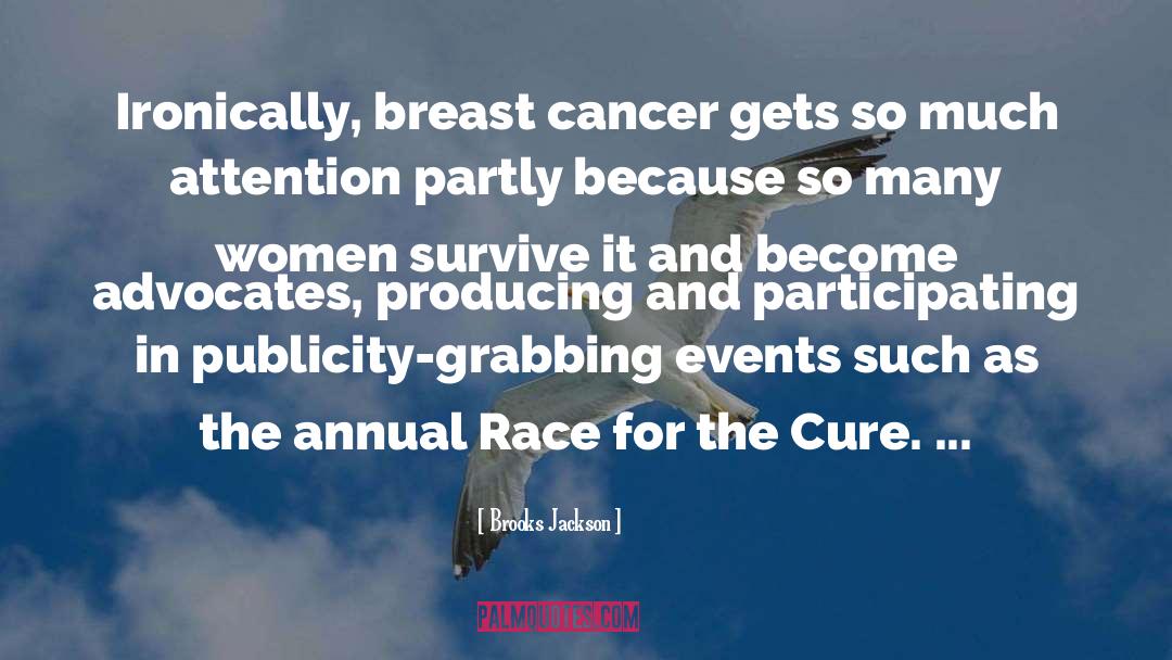 Breast Cancer Inspiration quotes by Brooks Jackson