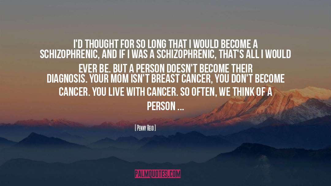 Breast Cancer Inspiration quotes by Penny Reid