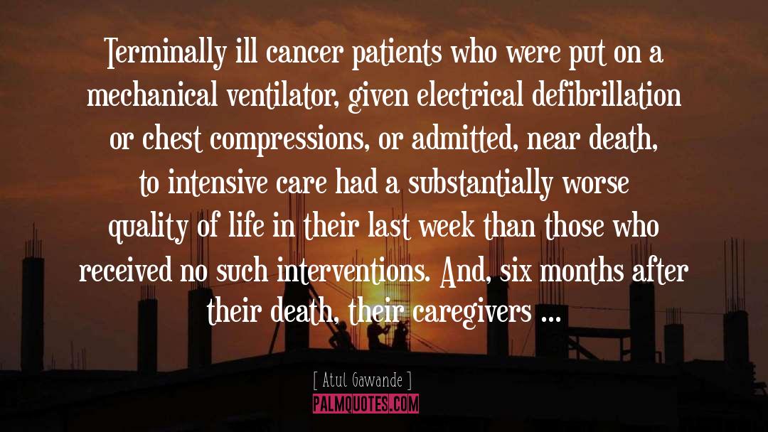 Breast Cancer Patients quotes by Atul Gawande