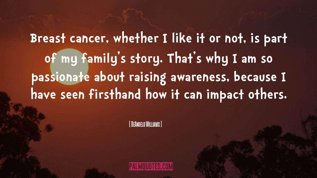 Breast Cancer Patients quotes by DeAngelo Williams
