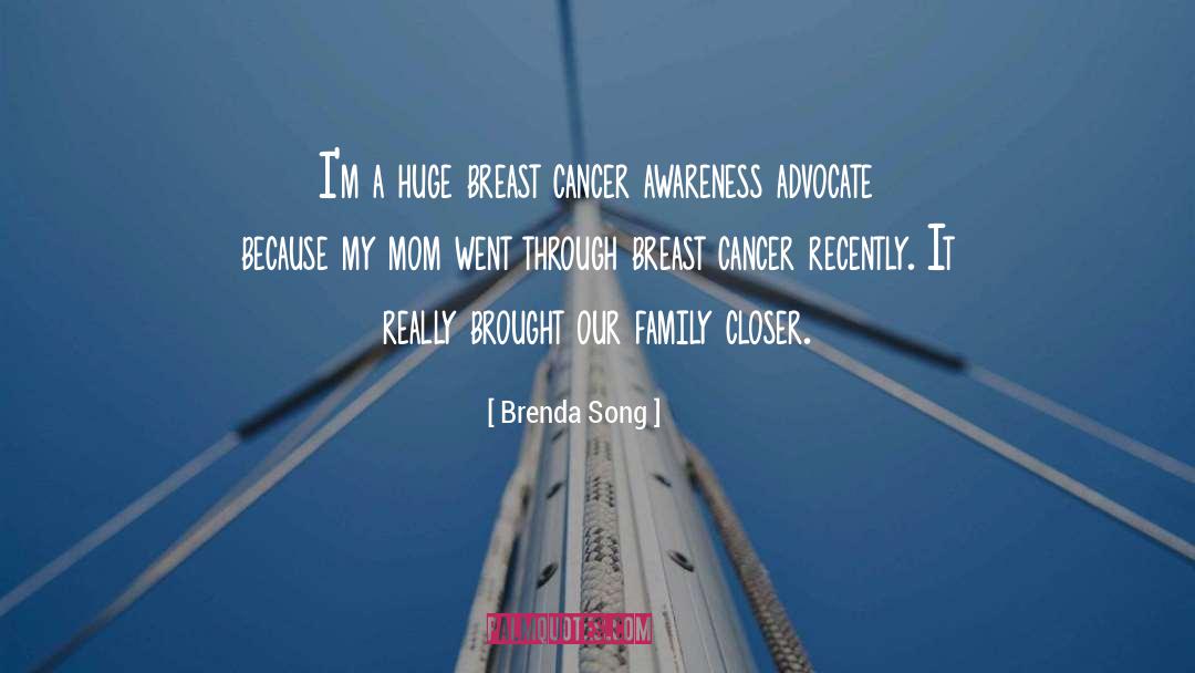 Breast Cancer quotes by Brenda Song