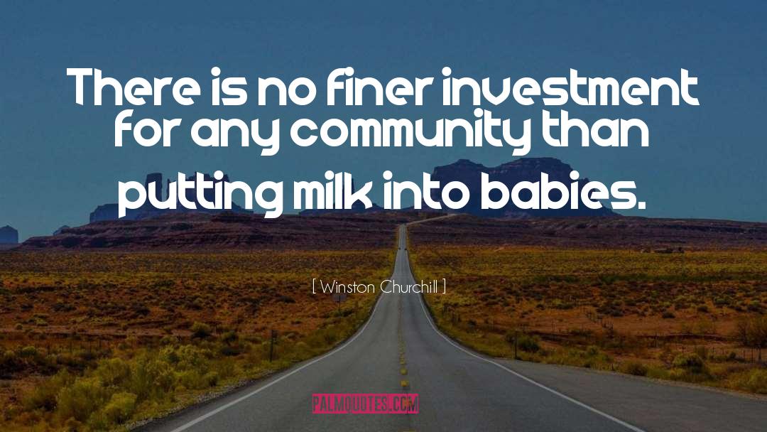 Breast Milk Bank quotes by Winston Churchill