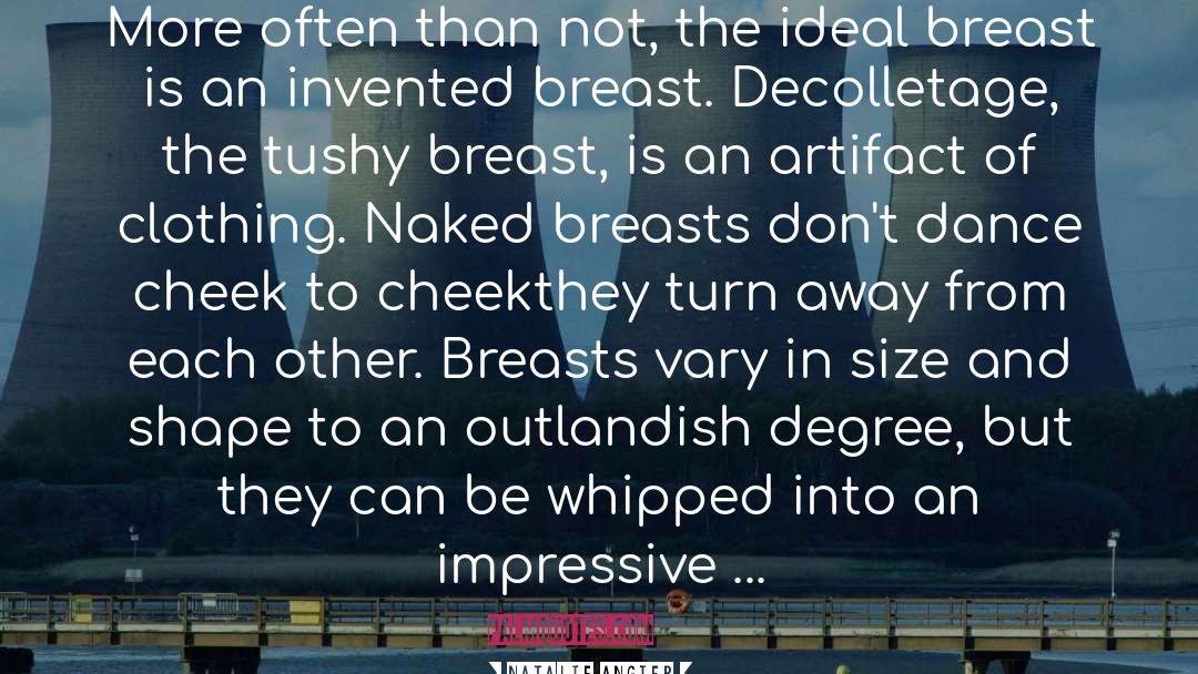 Breast Milk Bank quotes by Natalie Angier