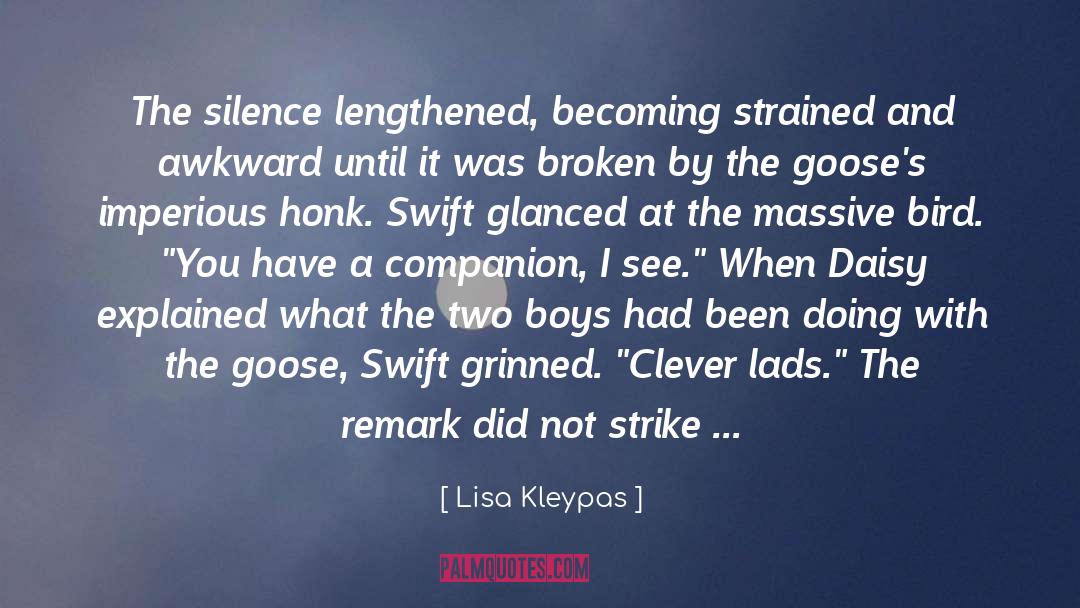 Breast quotes by Lisa Kleypas