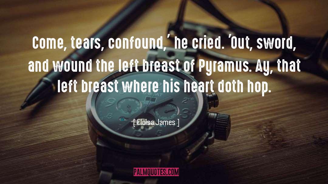 Breast quotes by Eloisa James