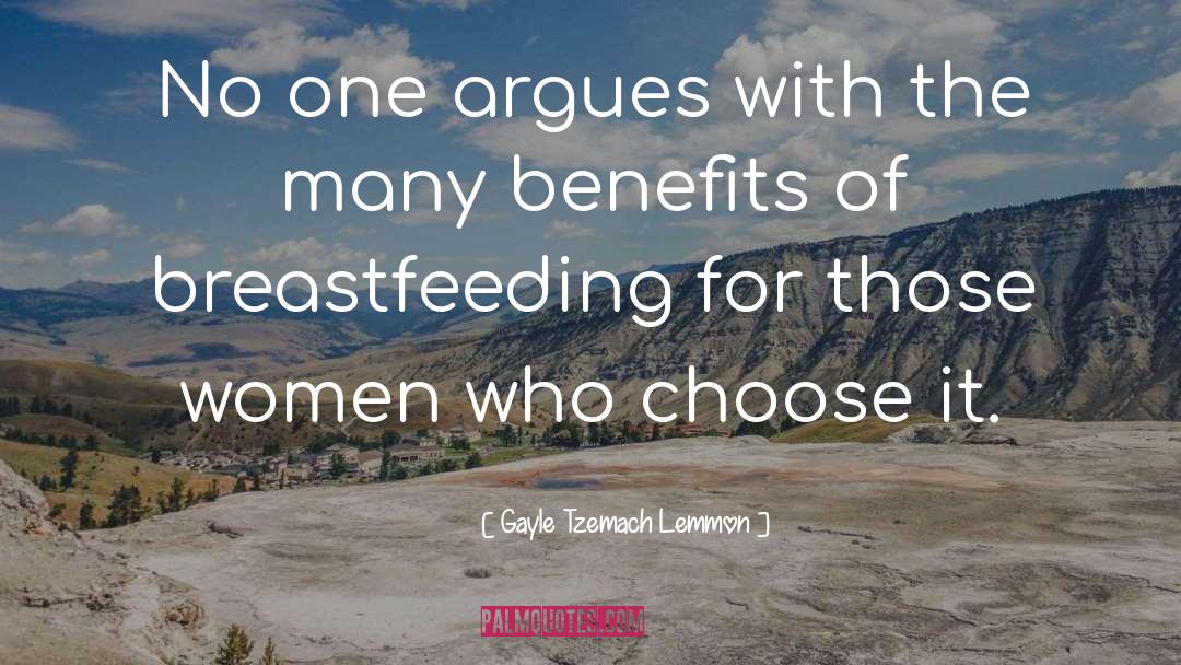 Breastfeeding quotes by Gayle Tzemach Lemmon