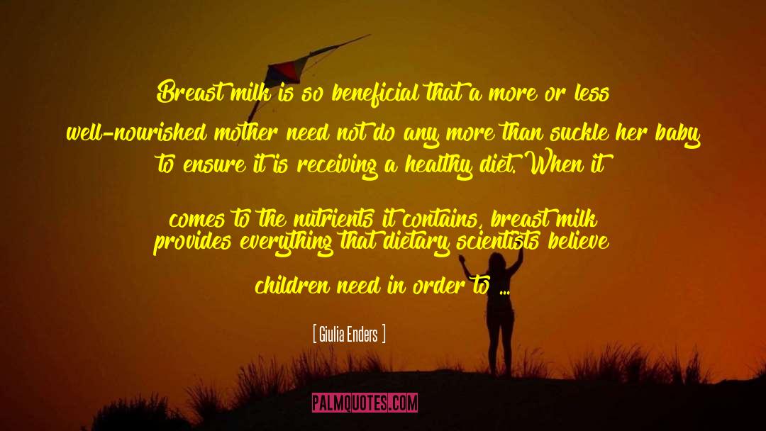 Breastfeeding quotes by Giulia Enders