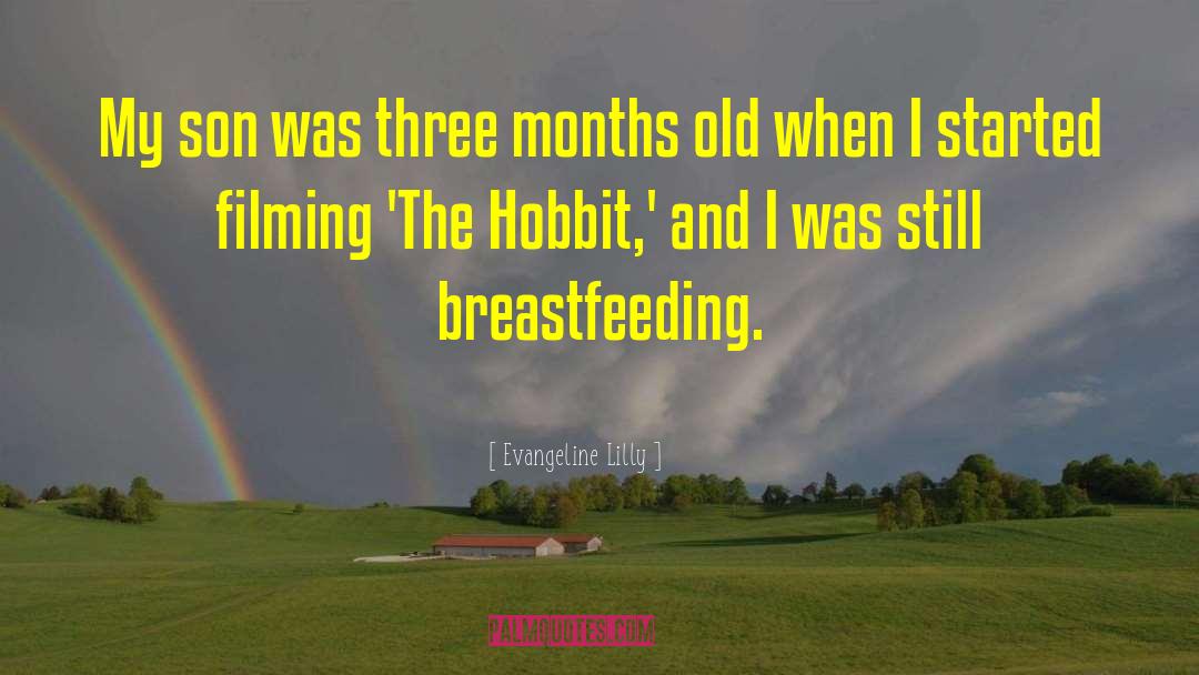 Breastfeeding quotes by Evangeline Lilly