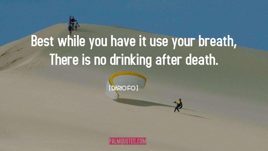 Breath Awareness quotes by Dario Fo