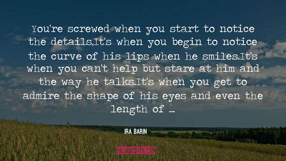 Breath Eyes Memory quotes by Ira Barin
